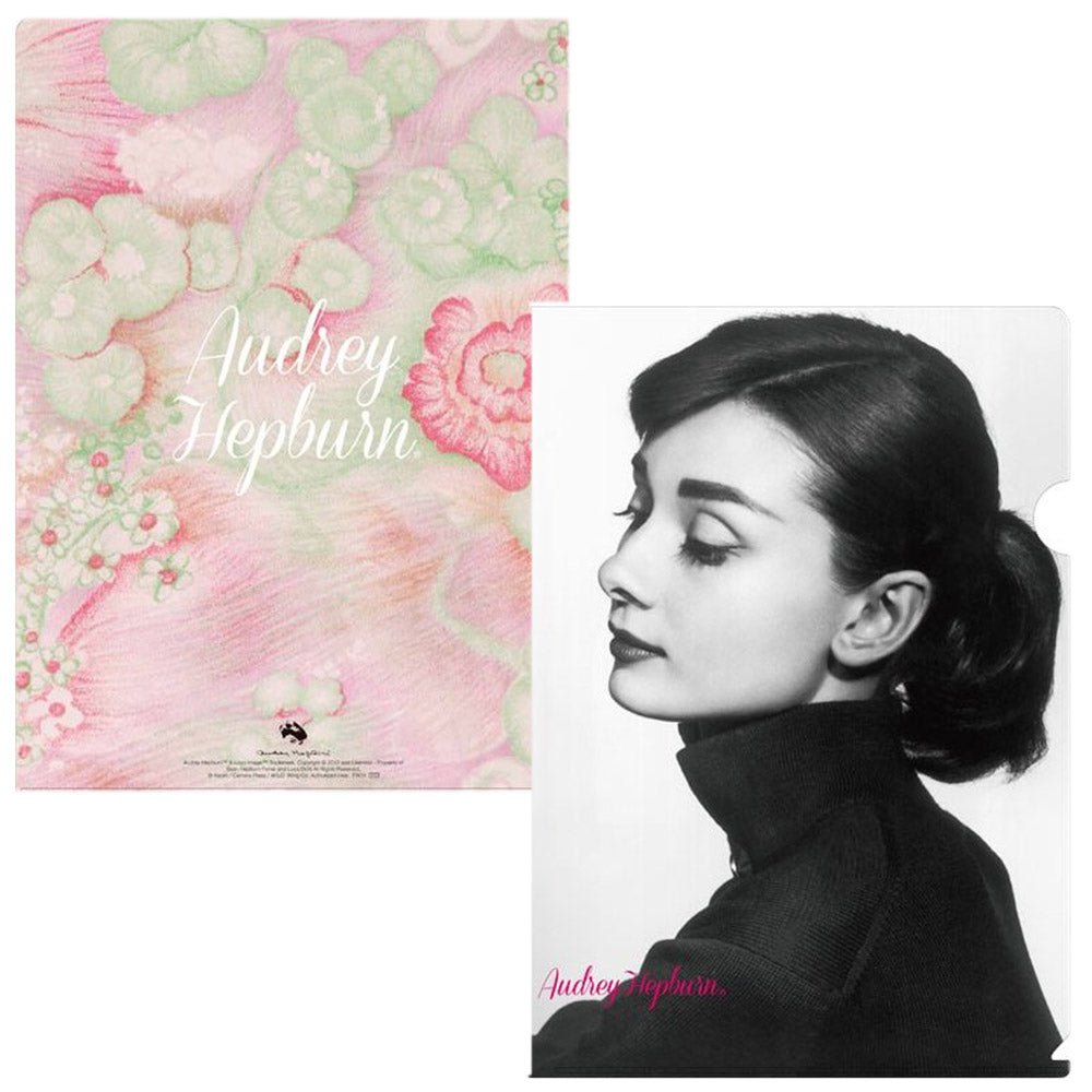 AUDREY HEPBURN オードリー・ヘプバーン - A4クリアファイル / F / ファイル・バインダー - PGS